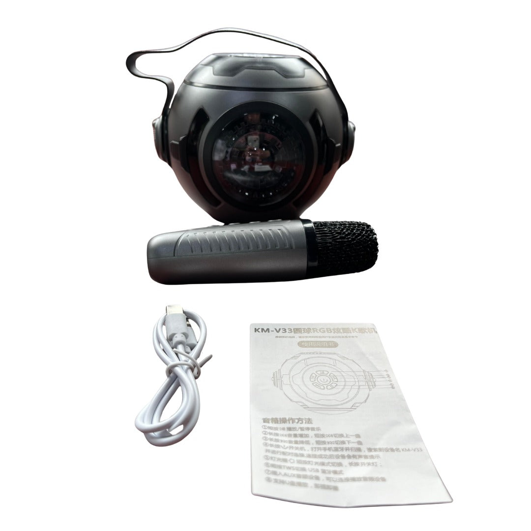 Mini Parlante Con Karaoke Kmv33